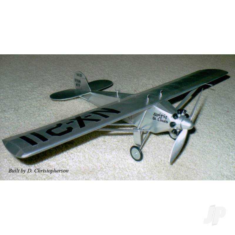 Dumas Spirit of St Louis 17-1/2 Model Airplane Kit