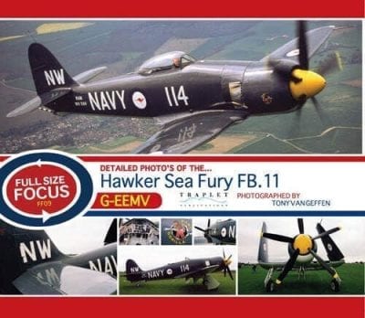 Hawker Sea Fury FB.11 G-EEMV - 'Full Size Focus' Photo CD
