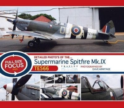Supermarine Spitfire Mk.IX TE566 - 'Full Size Focus' Photo CD