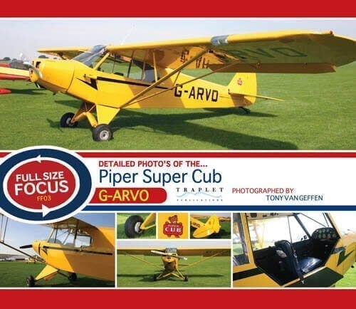 Piper PA18-95 Super Cub G-ARVO - 'Full Size Focus' Photo CD