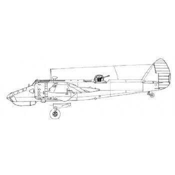 Bristol Blenheim Mks 1-V Line Drawing 3098