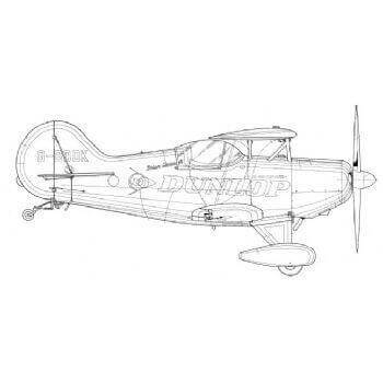 Pitts S1S Line Drawing 3042