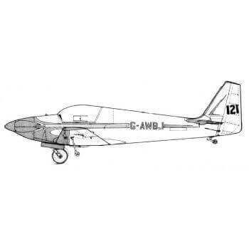 Fouriner RF-4D Line Drawing 3005