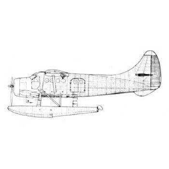 De Havilland C-3 Otter Line Drawing 2652