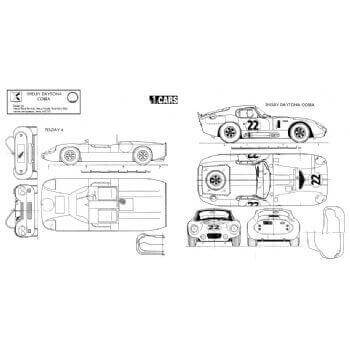 Shelby Daytonas MM968 - Sarik Hobbies - for the Model Builder