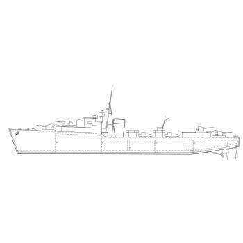 HMS Quickstep MM1413 Warship Plan