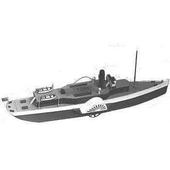 Prunella Paddle Ship MM1233 Plan