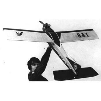Bat Model Aircraft Plan (RC1349)