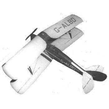 D.H. Tiger Moth Model Aircraft Plan (RC1131)