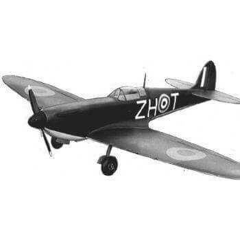 Supermarine Spitfire Model Aircraft Plan (RC1342)