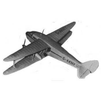 De Havilland 89a Dragon Rapide Plan CL981
