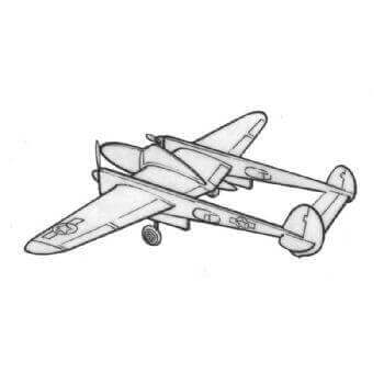 Lockheed P-38 Lightning Plan MAG46