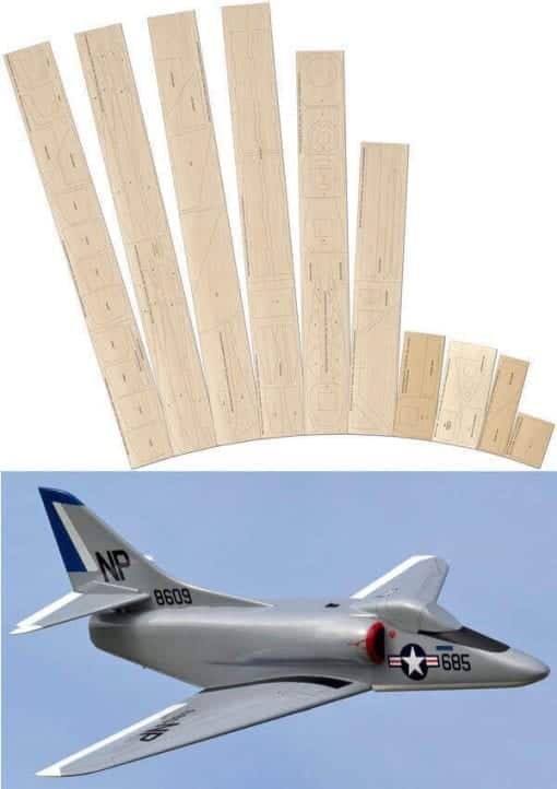 A-4 Skyhawk - Laser Cut Wood Pack