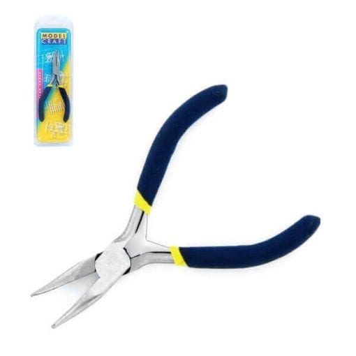Snipe bent nose smooth pliers 120mm