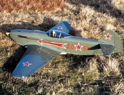 Model Airplane Plans UC Sterling : YAK-9 38" Profile Combat/Stunt for .19-.35 