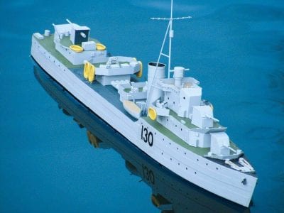 MM2094 HMS Temerity Plan & Hull Woodpack