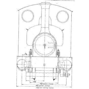 0-4-0 Saddle Tank Locomotive: Conway (Plan)