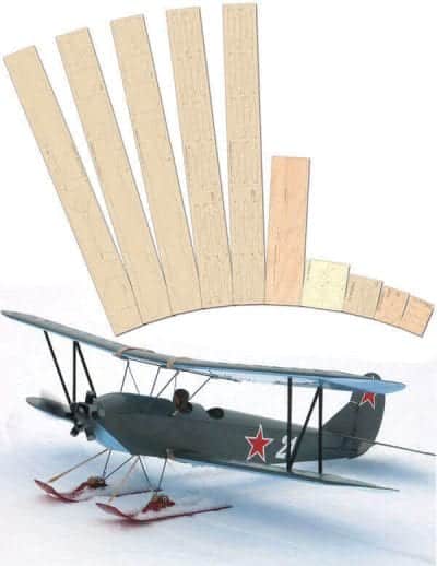 Polikarpov Po-2  - Laser Cut Wood Pack