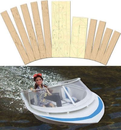 Barb's Boat - Laser Cut Wood Pack