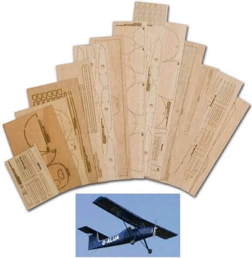Brunswick Zaunkonig LF1 (53") - Laser Cut Wood Pack