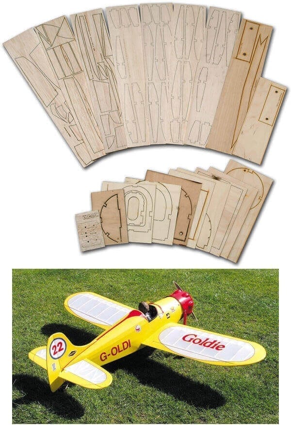 Goldie - Laser Cut Wood Pack