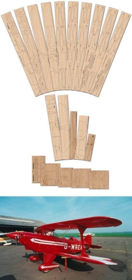 Pitts Special S-2A  - Laser Cut Wood Pack