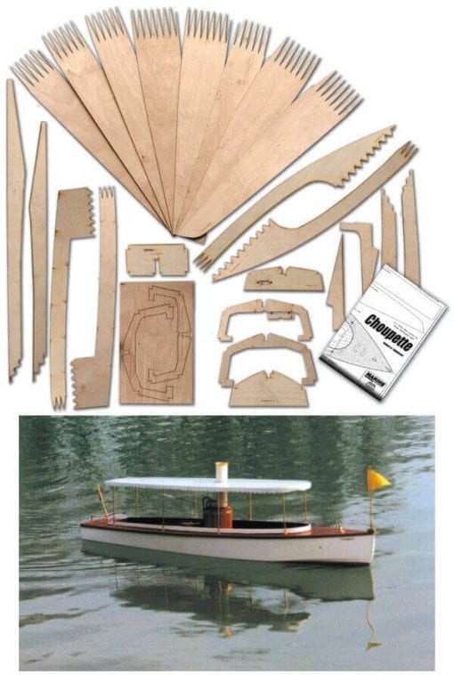 Choupette - Plan & Laser Cut Wood Pack set