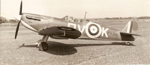 Supermarine Spitfire 1A (69") Plan